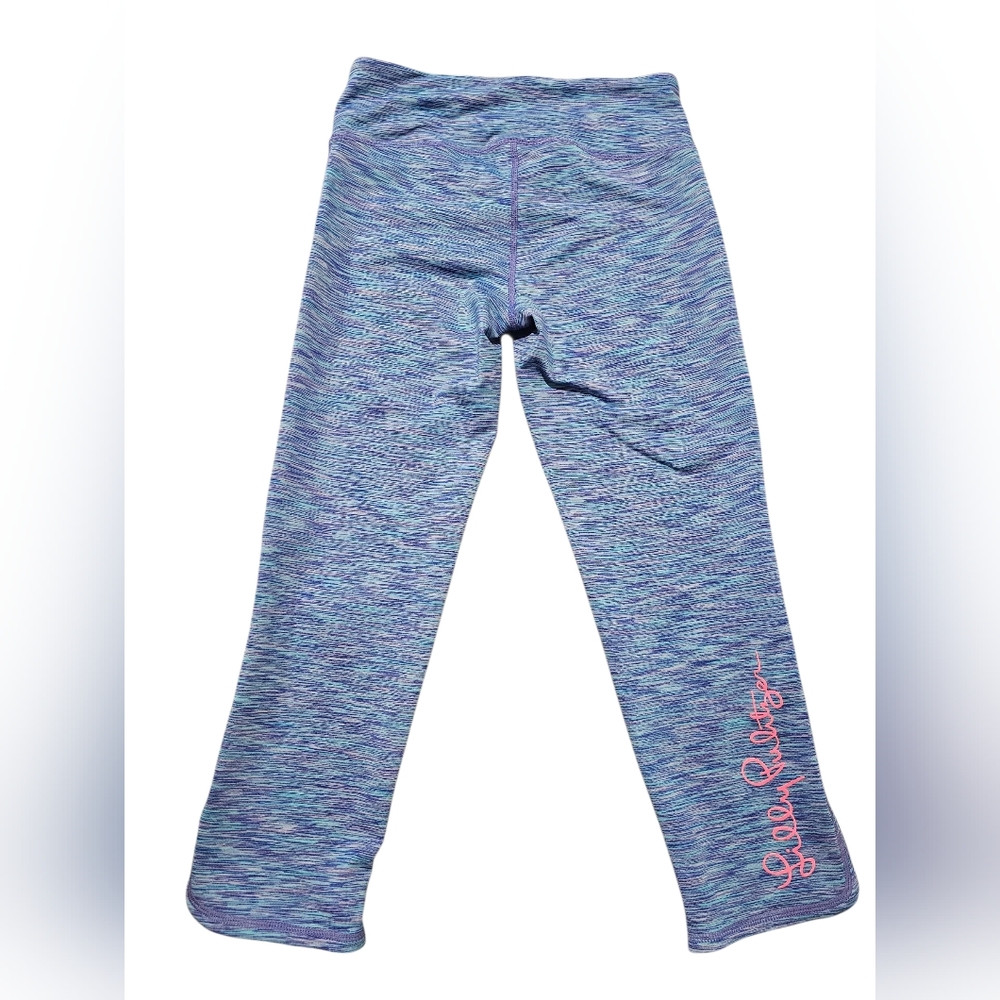 Luxletic Weekender UPF Cropped Leggings by Lilly Pulitzer.